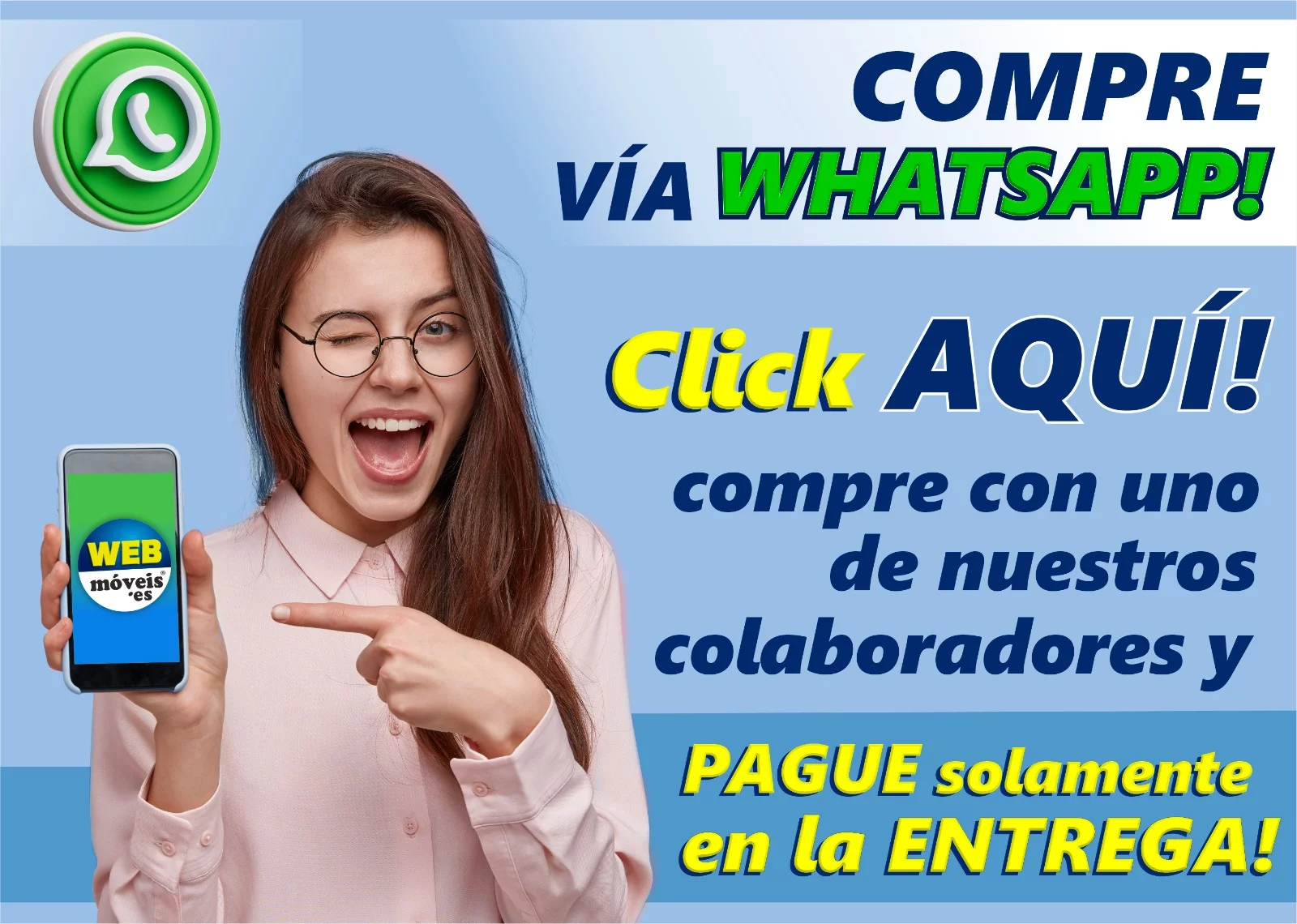 Compre via whatsapp